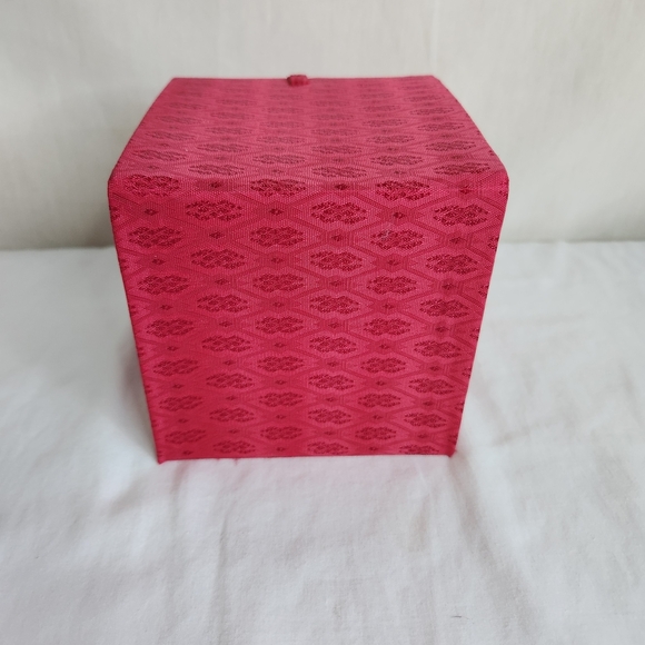 Pier 1 Vintage Reverse Painted Glass Ornament With Box. Guarduan Of Peace - Picture 4 of 8